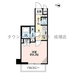 プレール・ドゥーク板橋舟渡の物件間取画像